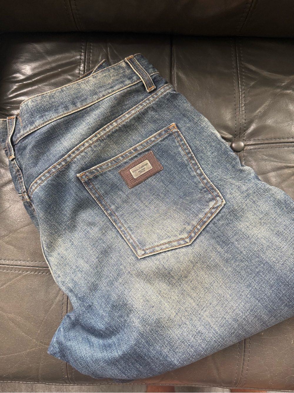 Dolce & Gabbana Men's Slim Straight Jeans